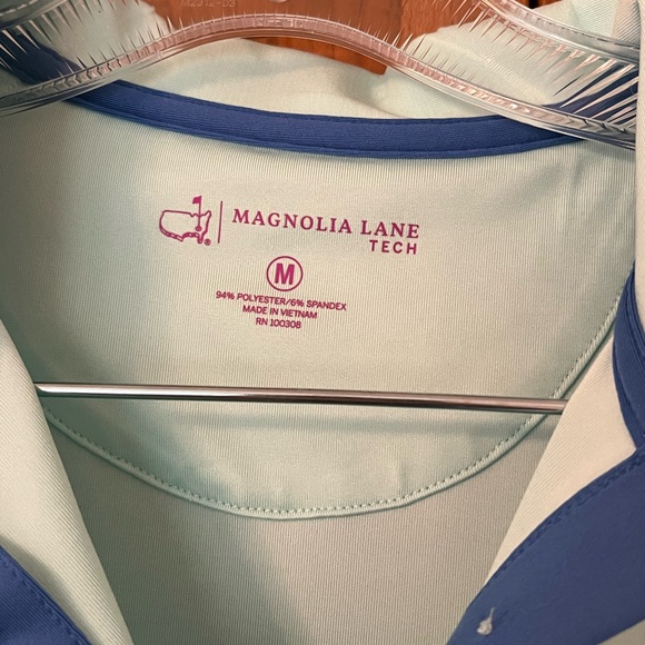Augusta National Master’s Magnolia Lane Tech Women’s quick dry polo size Medium. - Picture 3 of 6